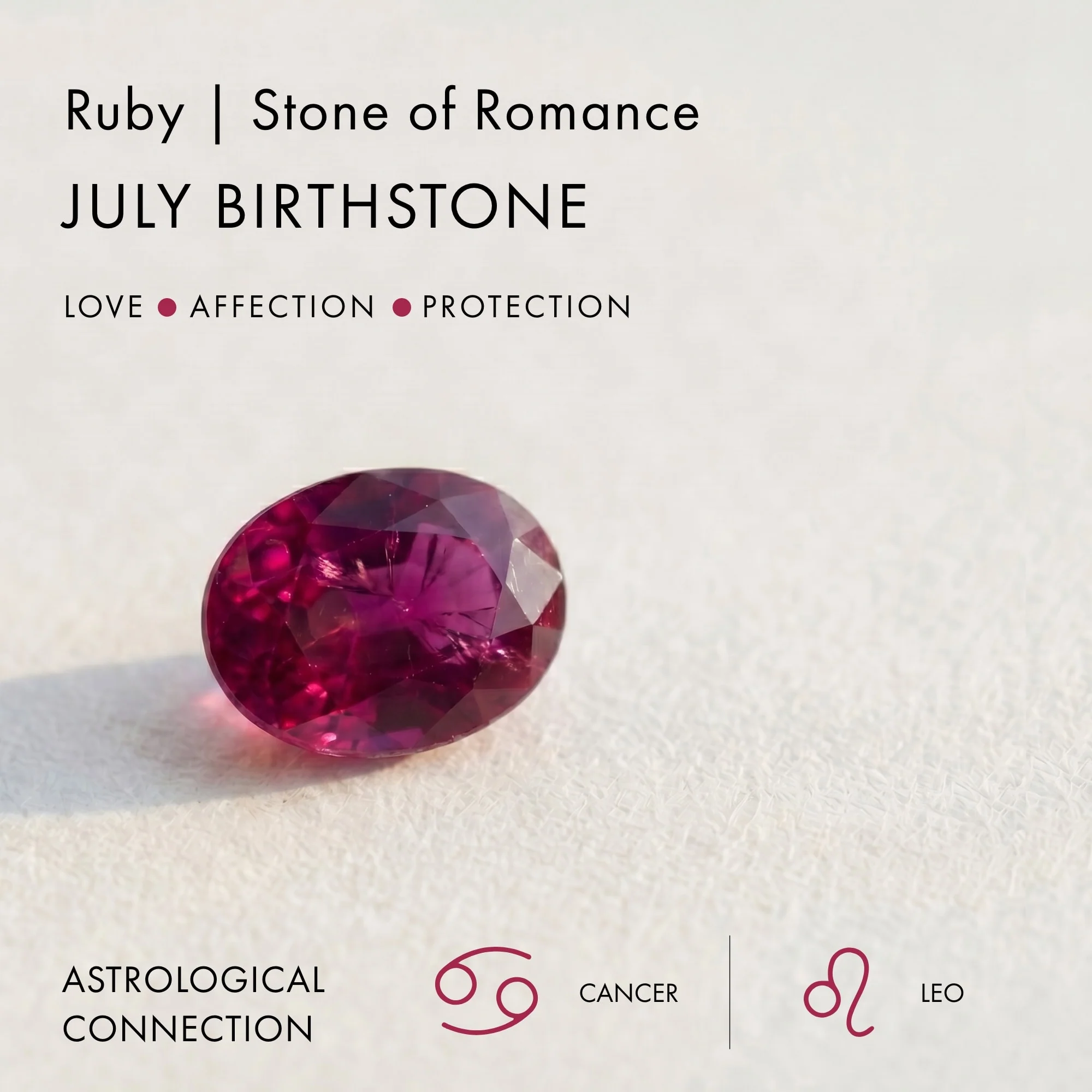Ruby Necklace - Solitaire - Image 7
