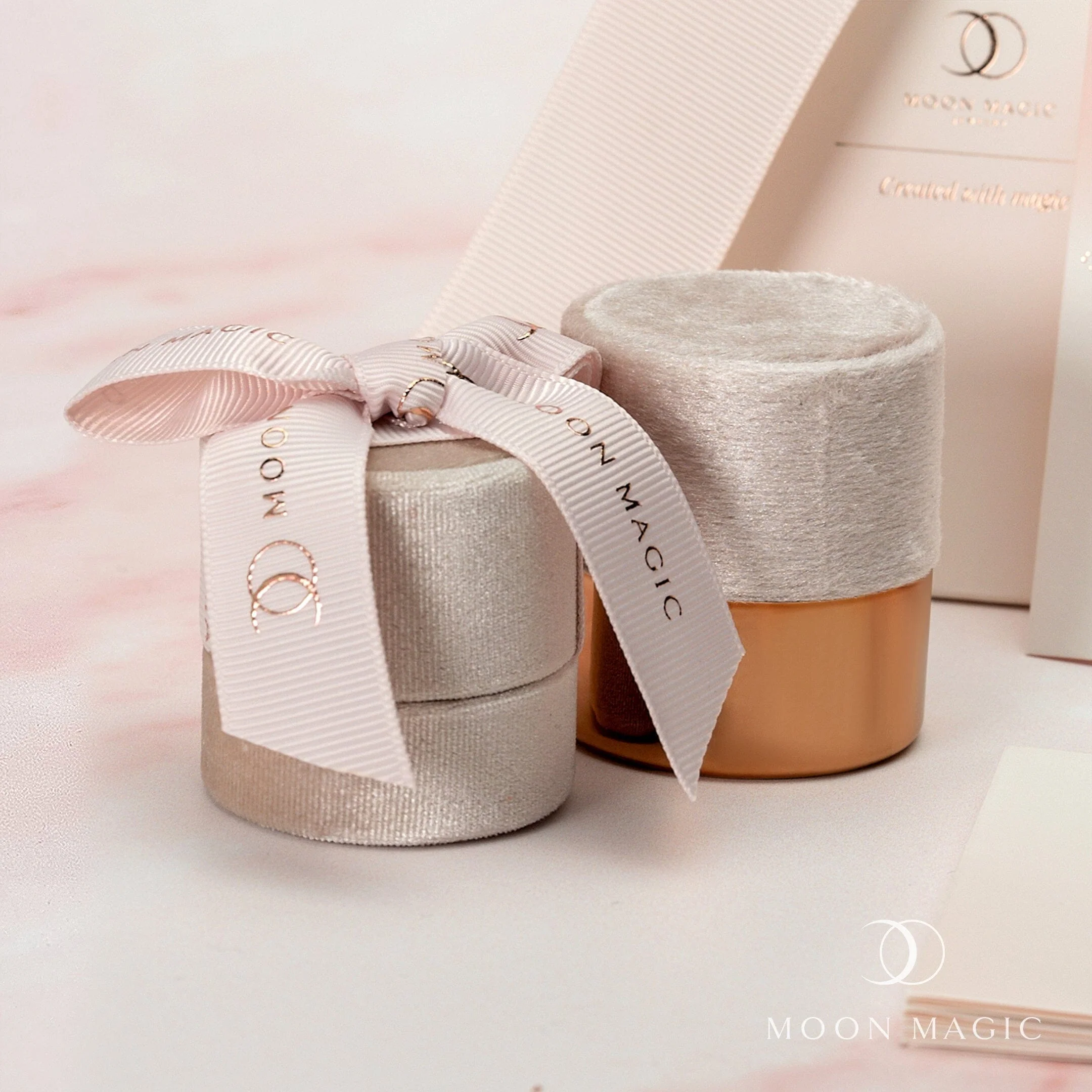 Moonstone Floating Ring - Light - Image 11