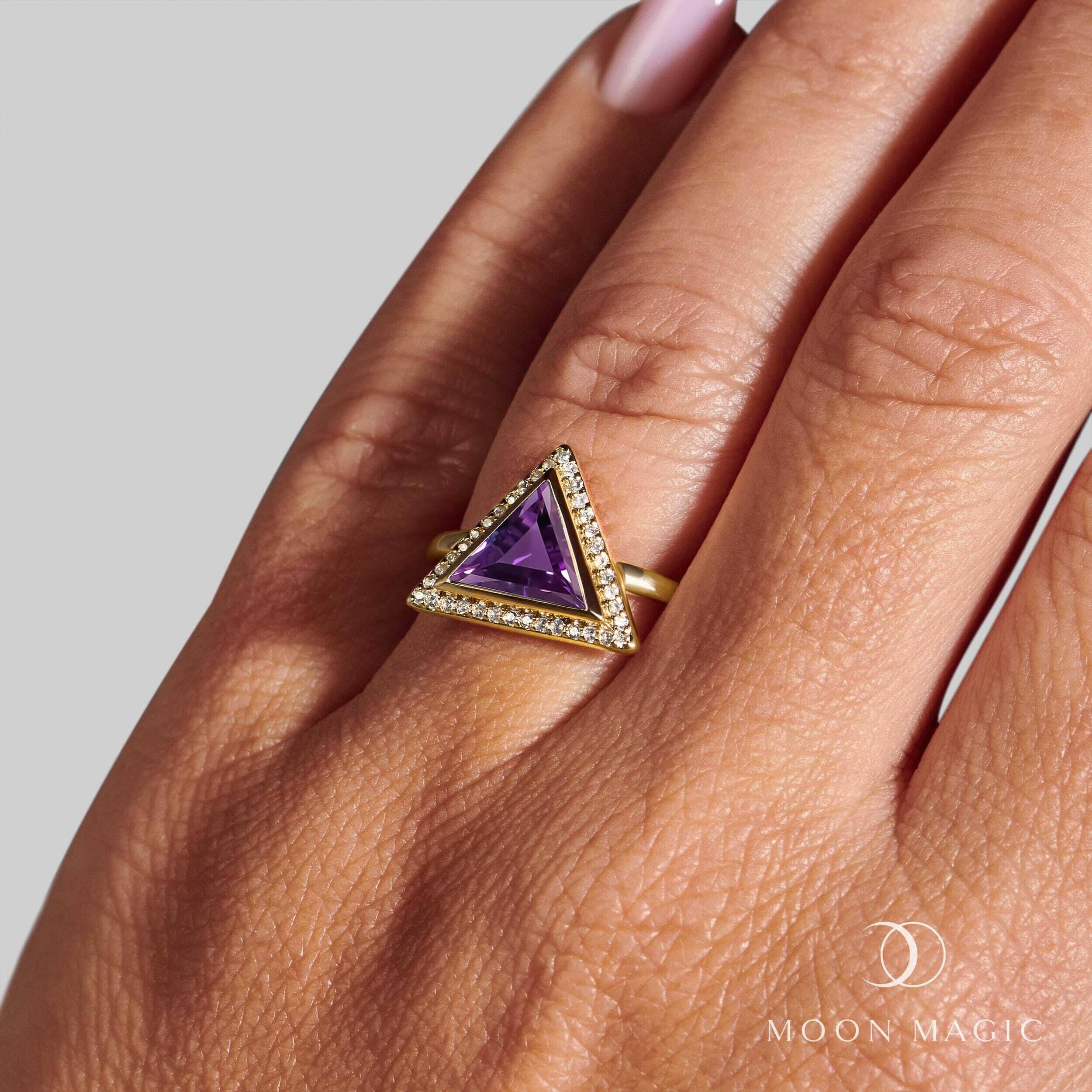 Amethyst Ring - Iconic Delta - Image 6