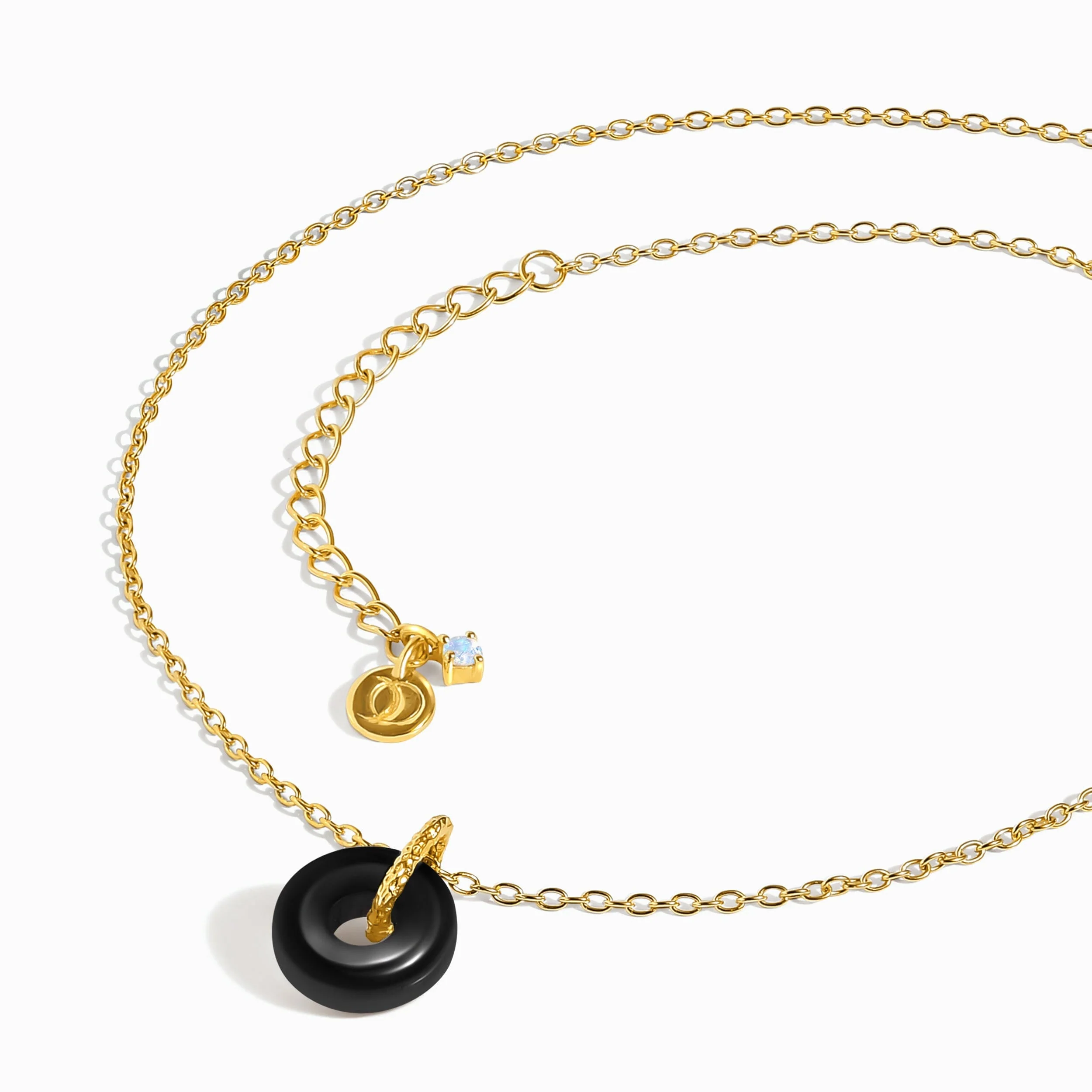 Black Obsidian Necklace - Aluna - Image 10