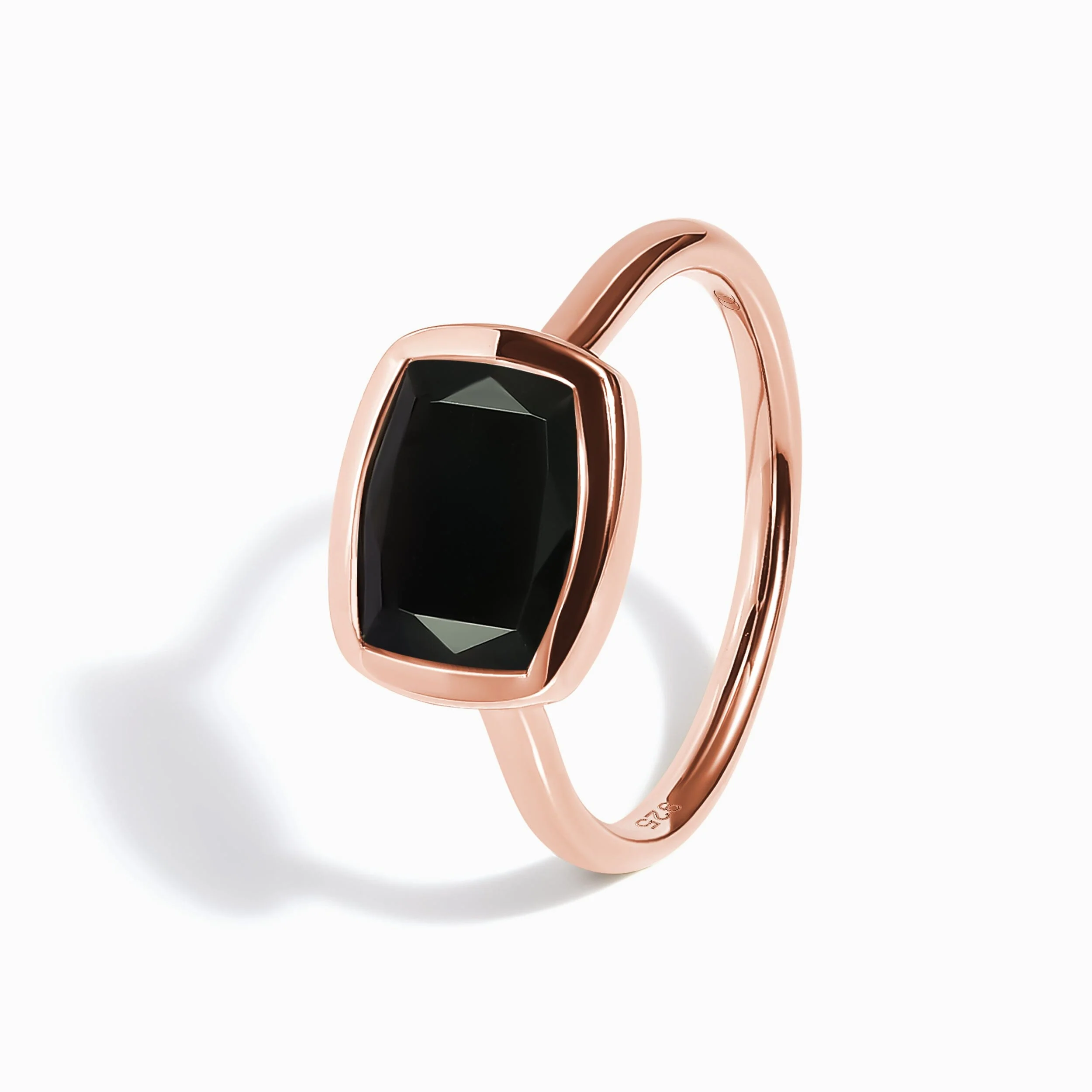 Black Obsidian Skin Touch Ring - Touched by Strength - Image 12