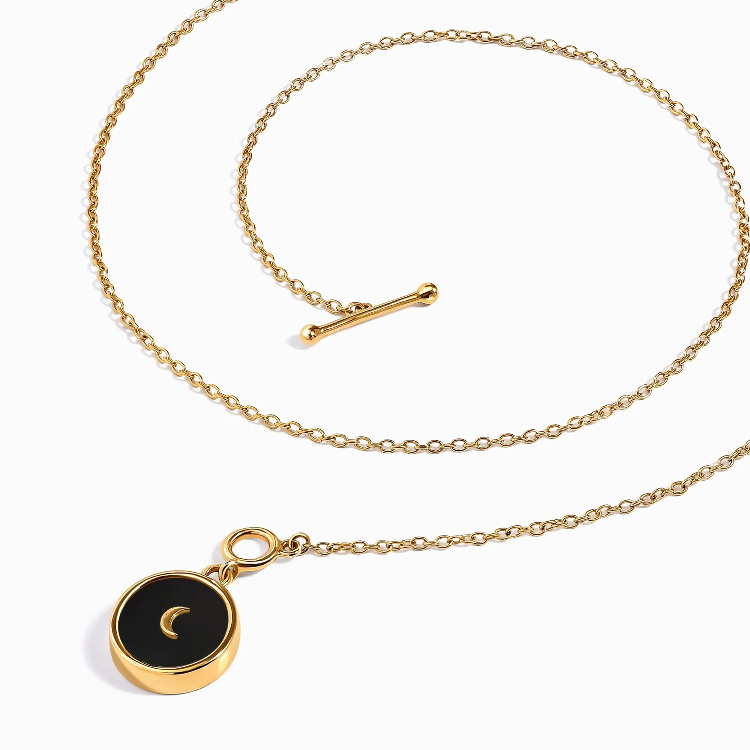 Black Obsidian T-Lock Necklace - Dream - Image 19