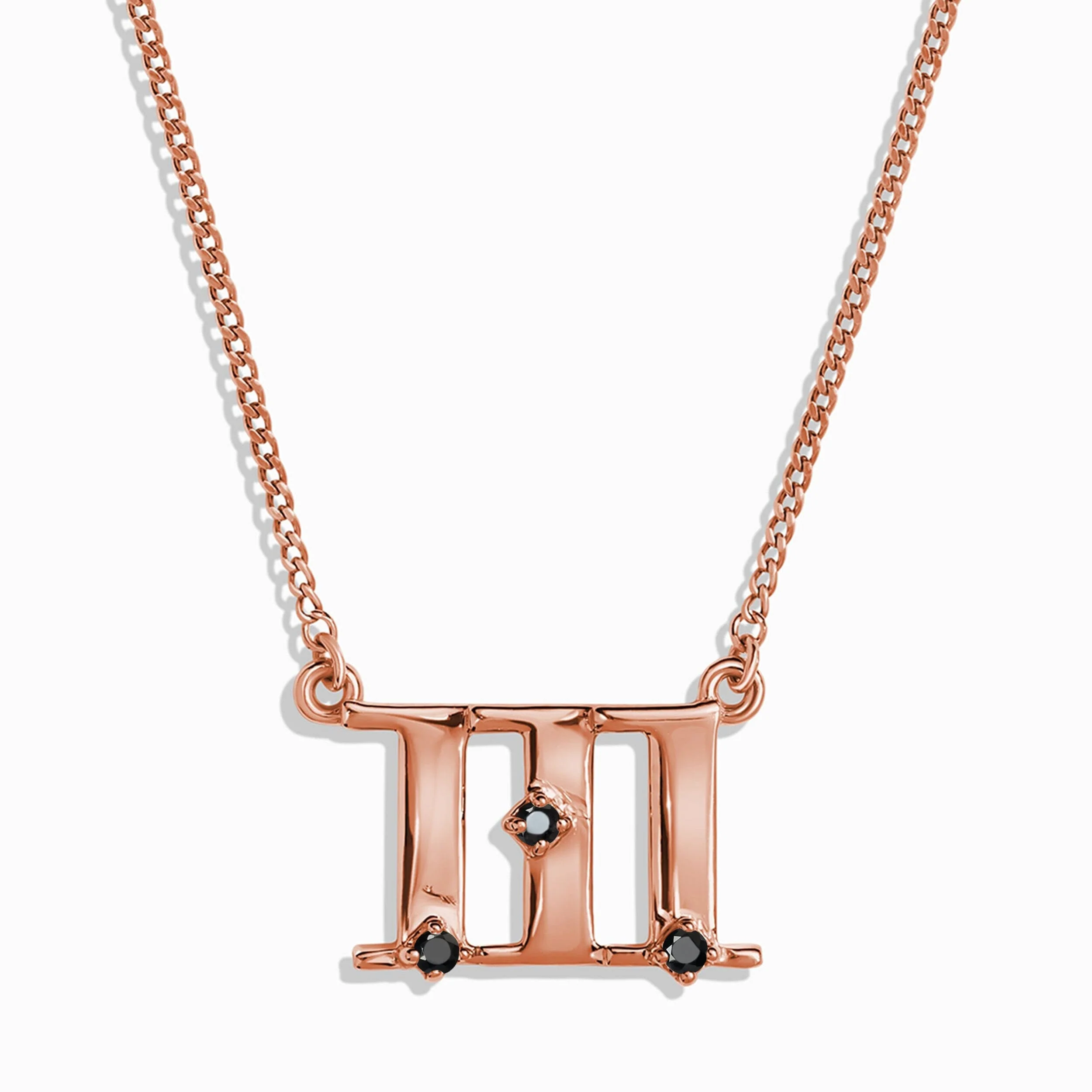 Black Spinel Necklace - I Trust - Image 3