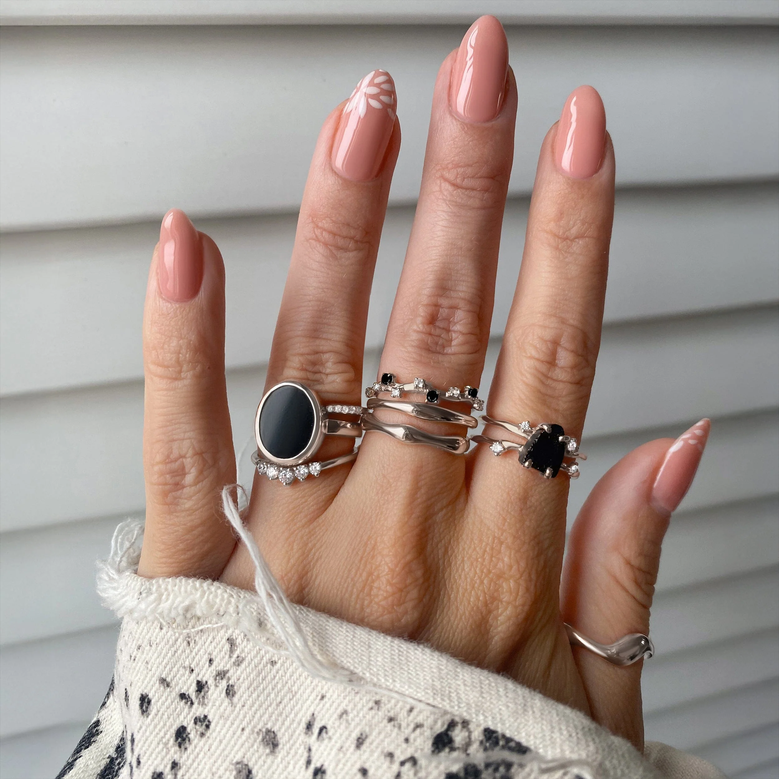 Crystal Ring - Enfolded Black Onyx - Image 3