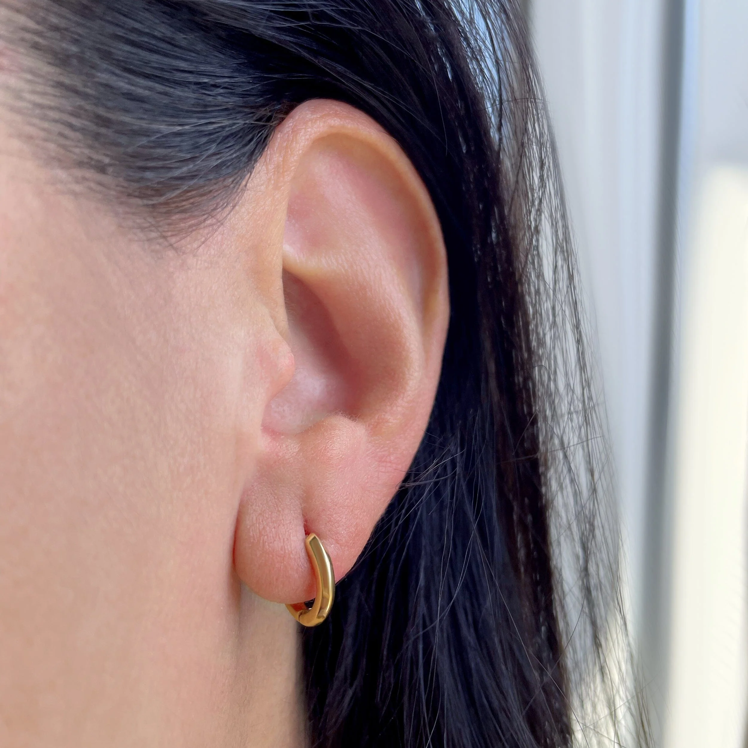 Earrings - Wholeness Hoops - Image 4