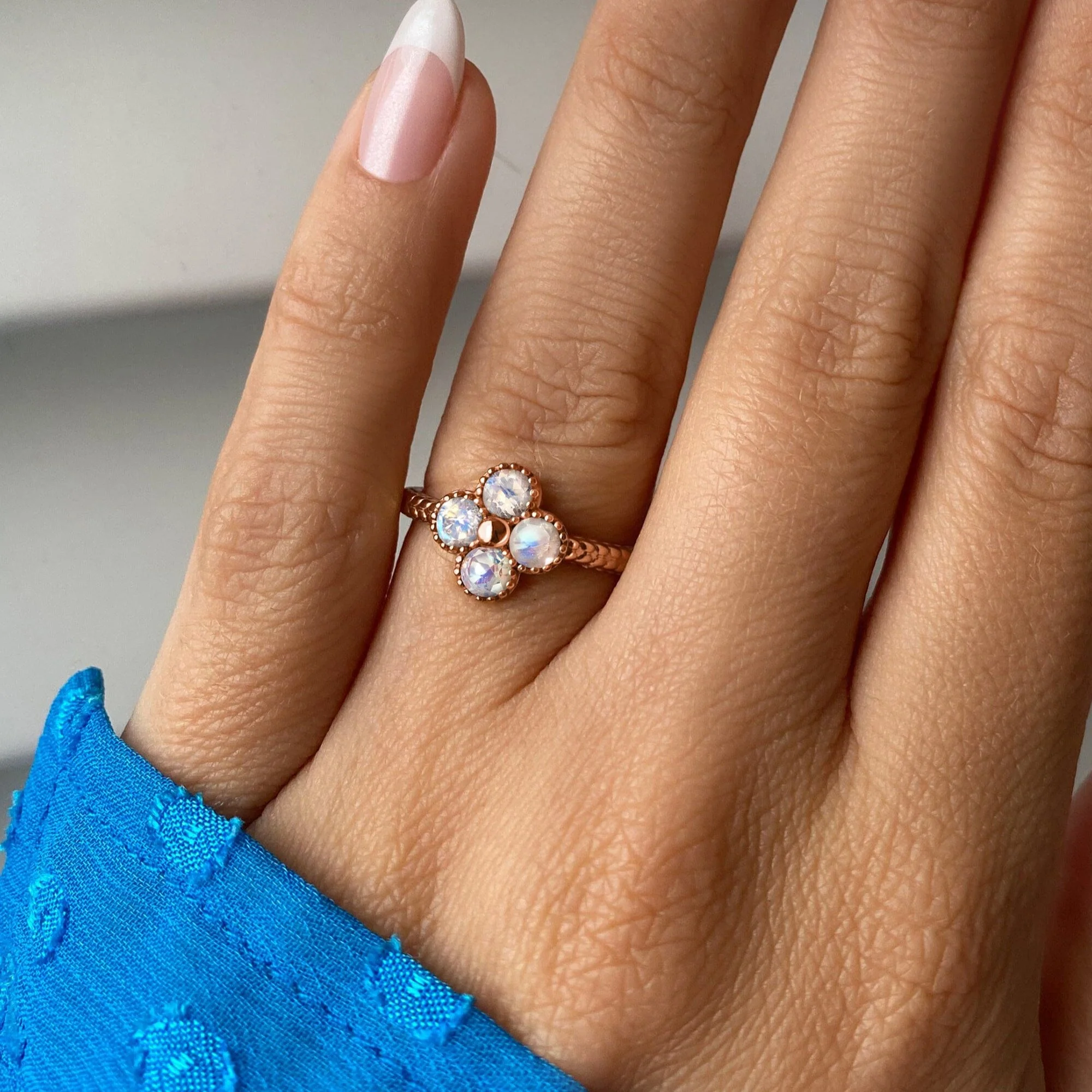 Lucky Me Ring - Moonstone - Image 10