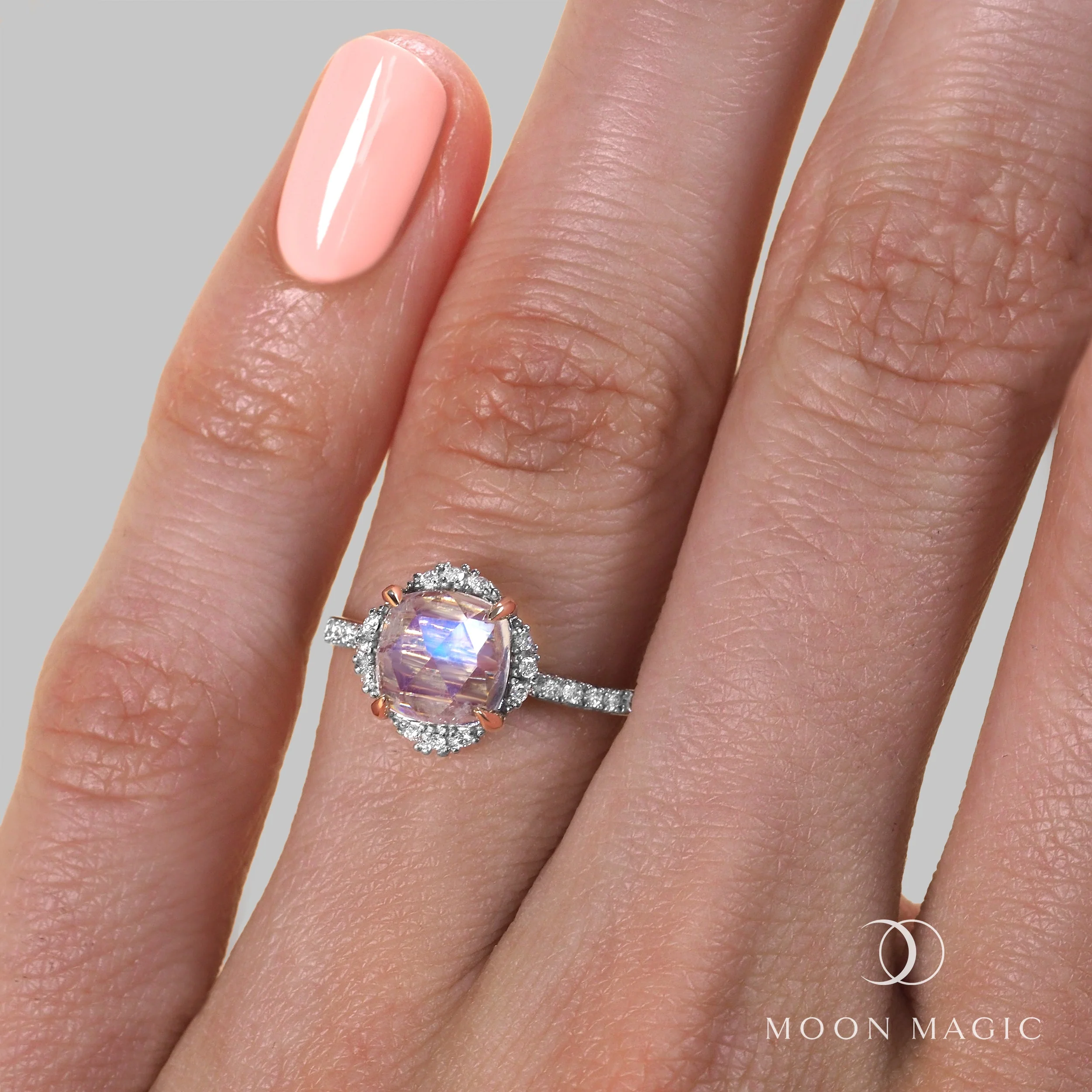 Moonstone Diamond Ring - My Always - Image 19