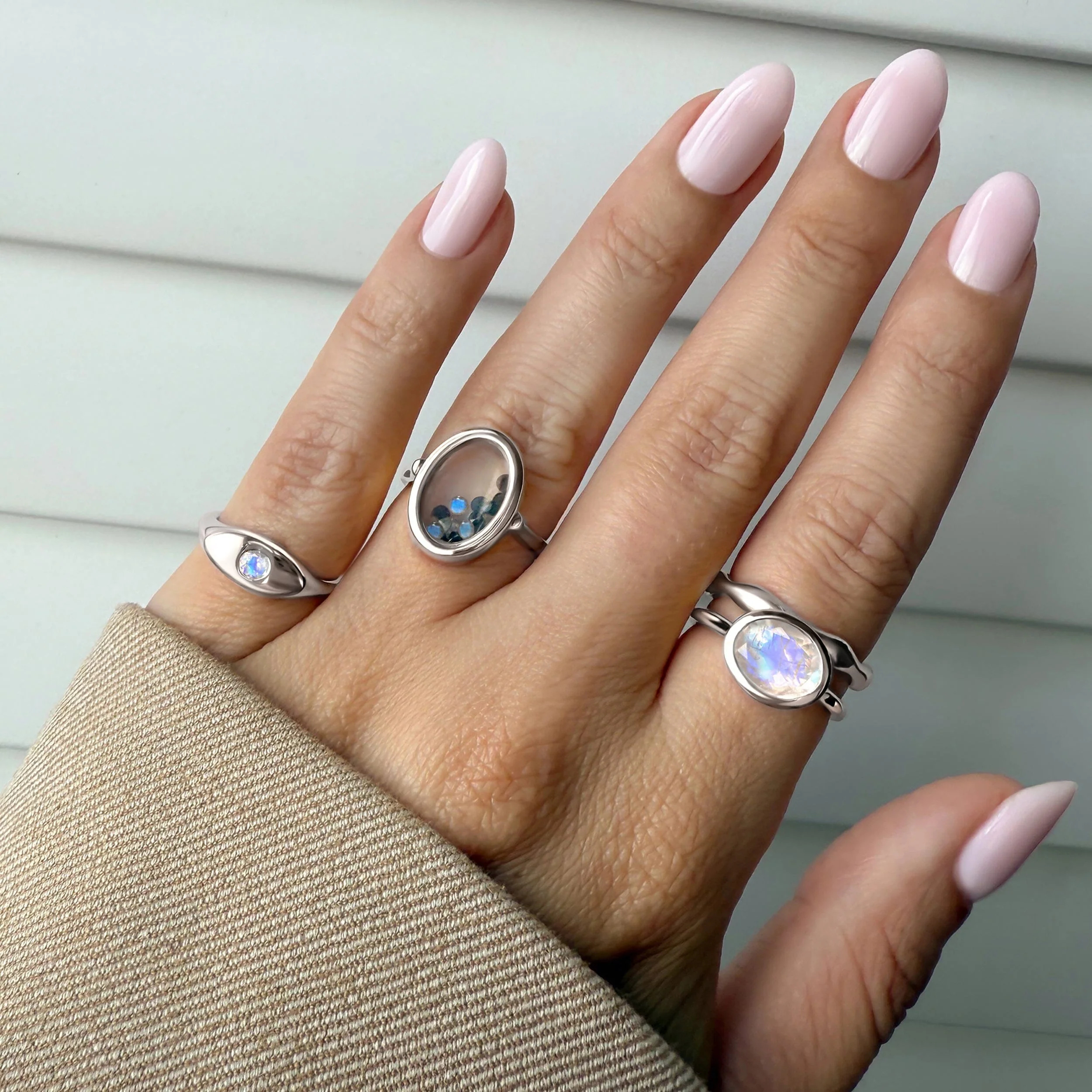 Moonstone Skin Touch Ring - Feel the Truth - Image 8
