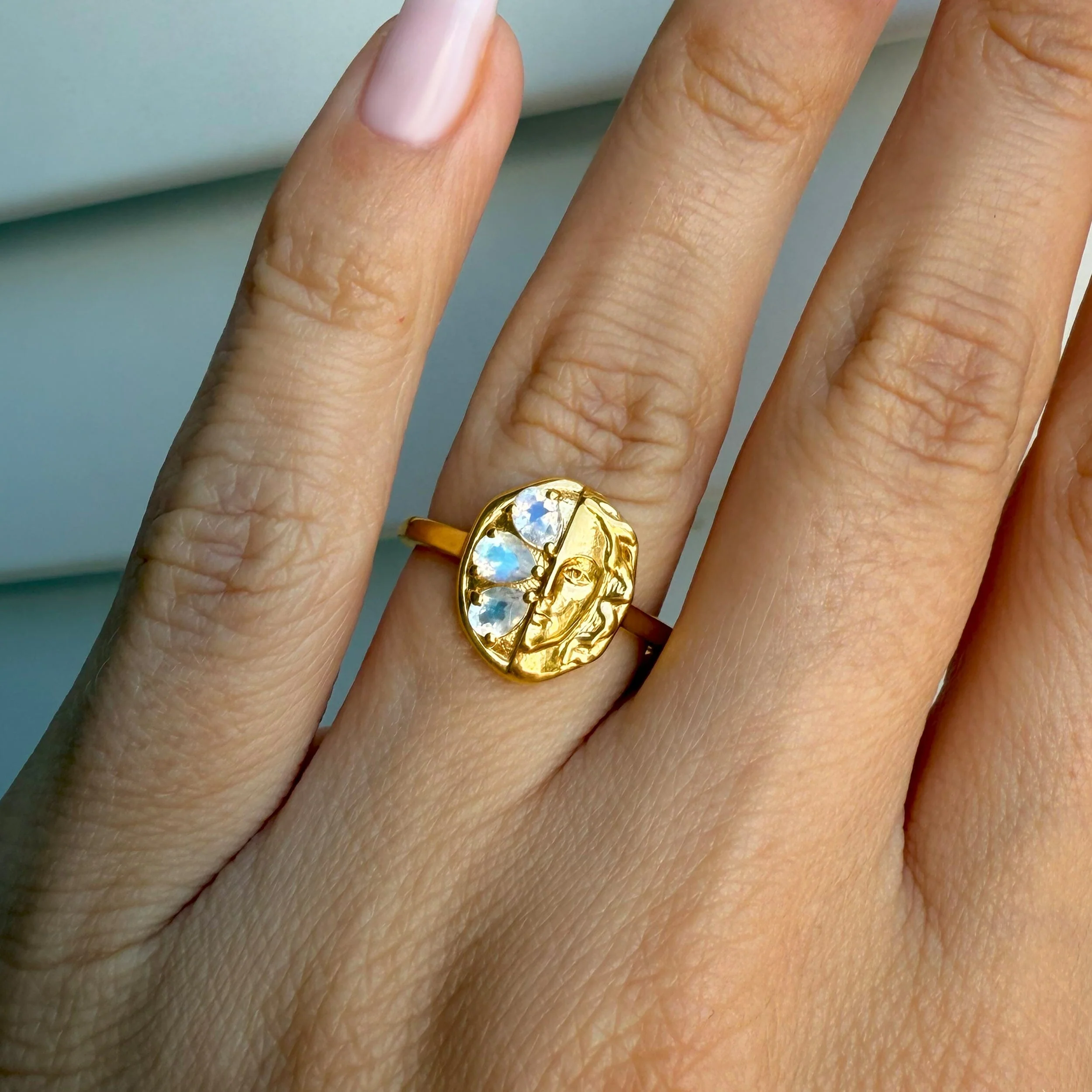 Moonstone Ring - Goddess - Image 6