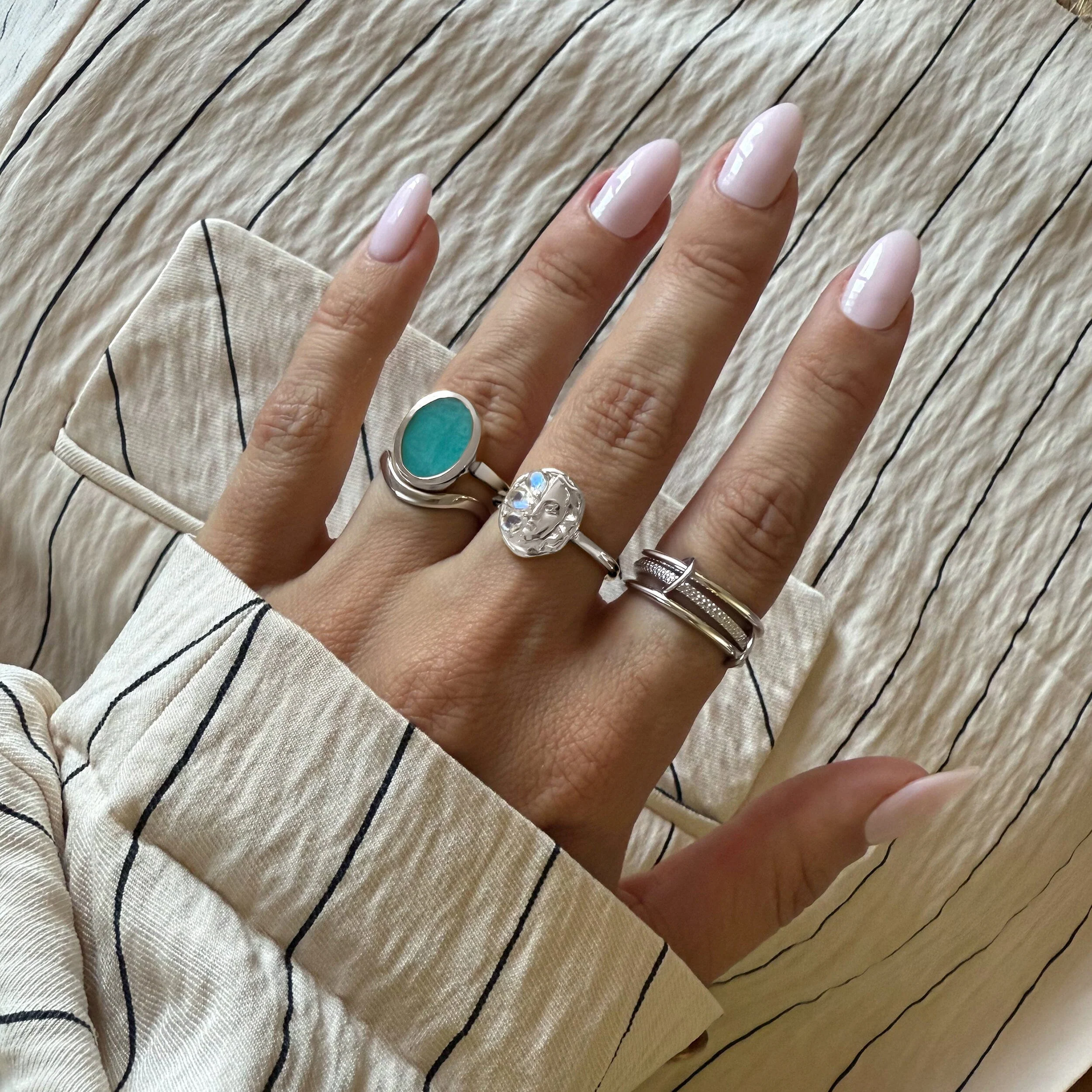 Moonstone Ring - Goddess - Image 8