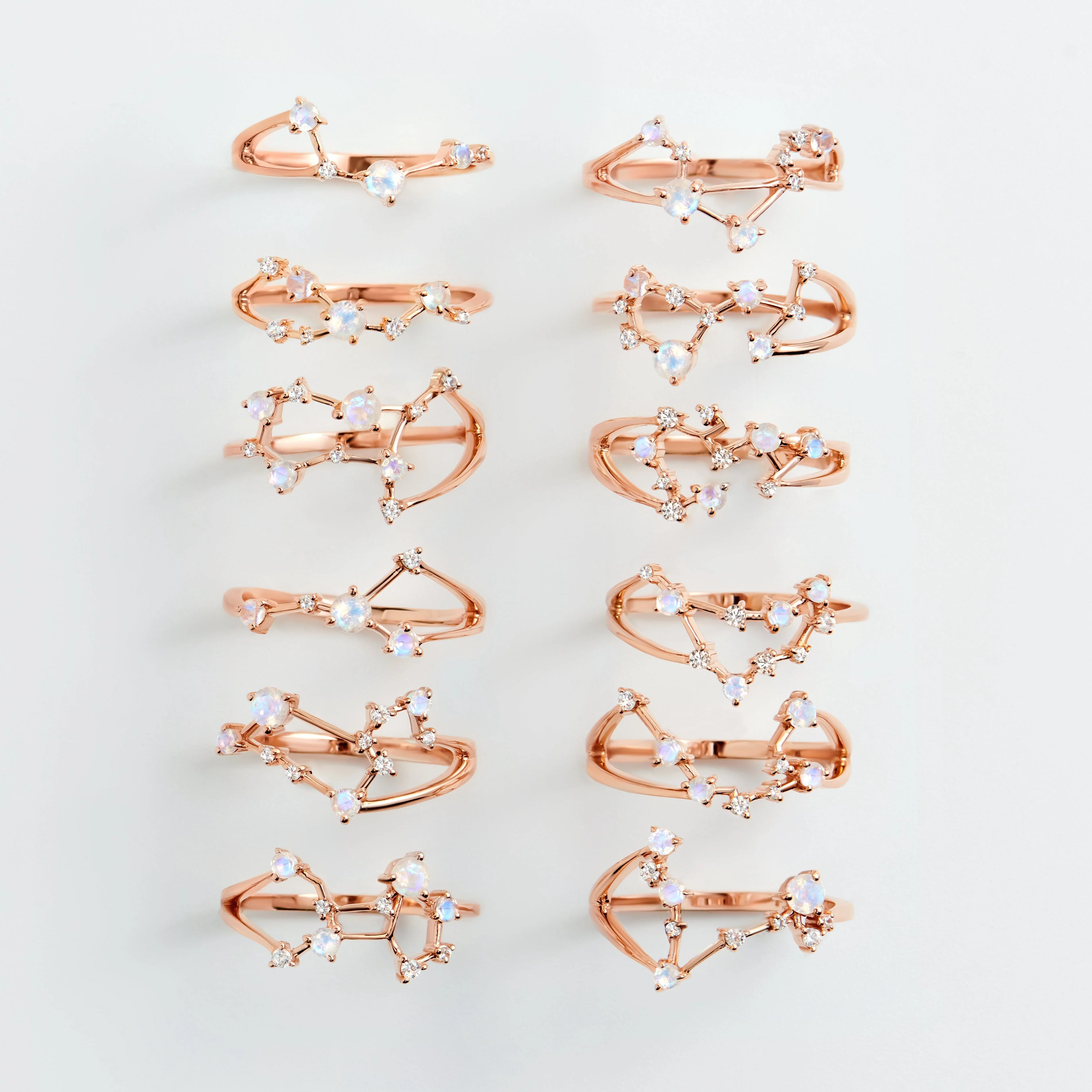 Moonstone Ring - Taurus Zodiac Constellation - Image 27
