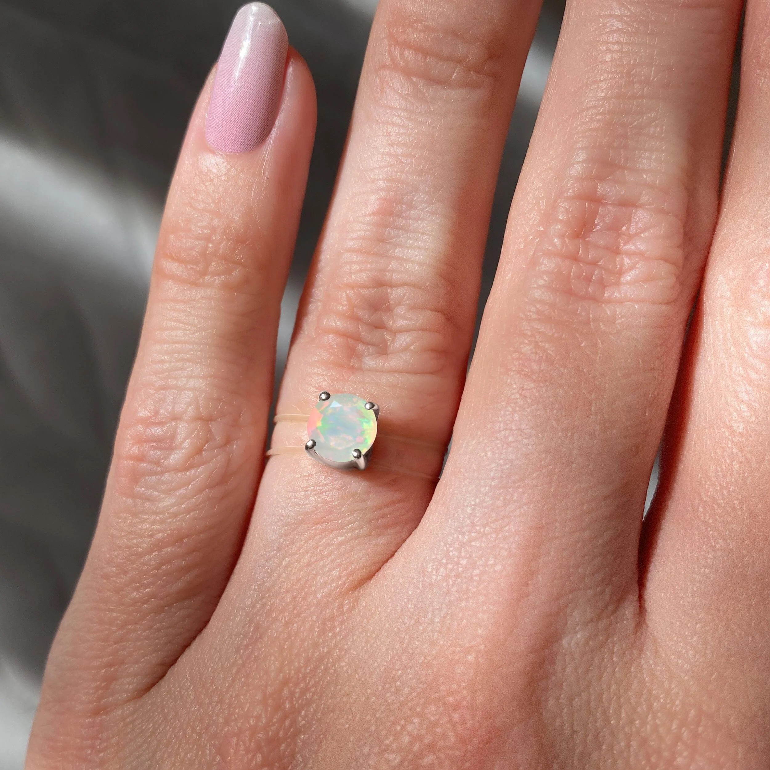 Opal Ring - Floating Gem - Image 2