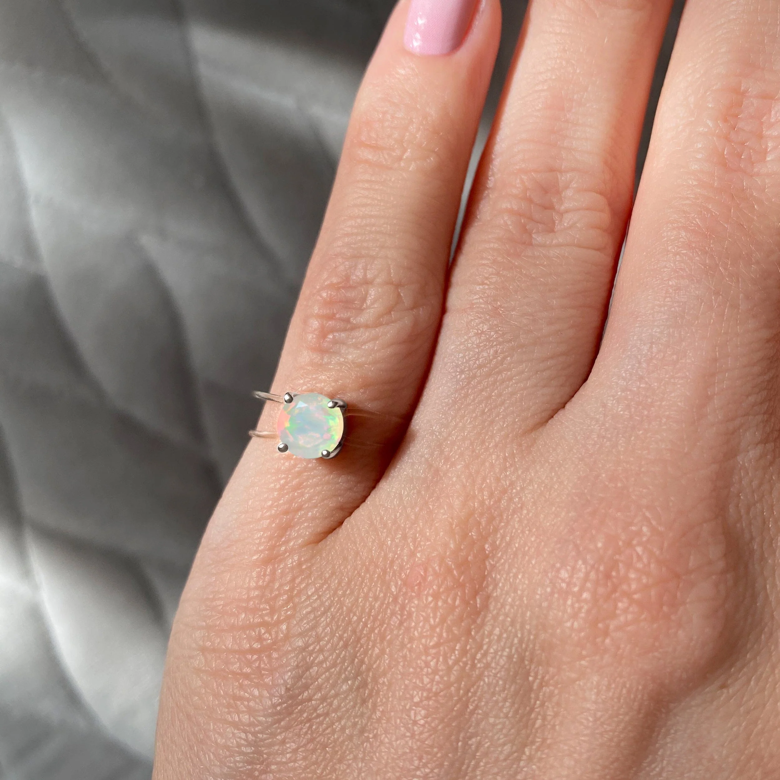 Opal Ring - Floating Gem - Image 8