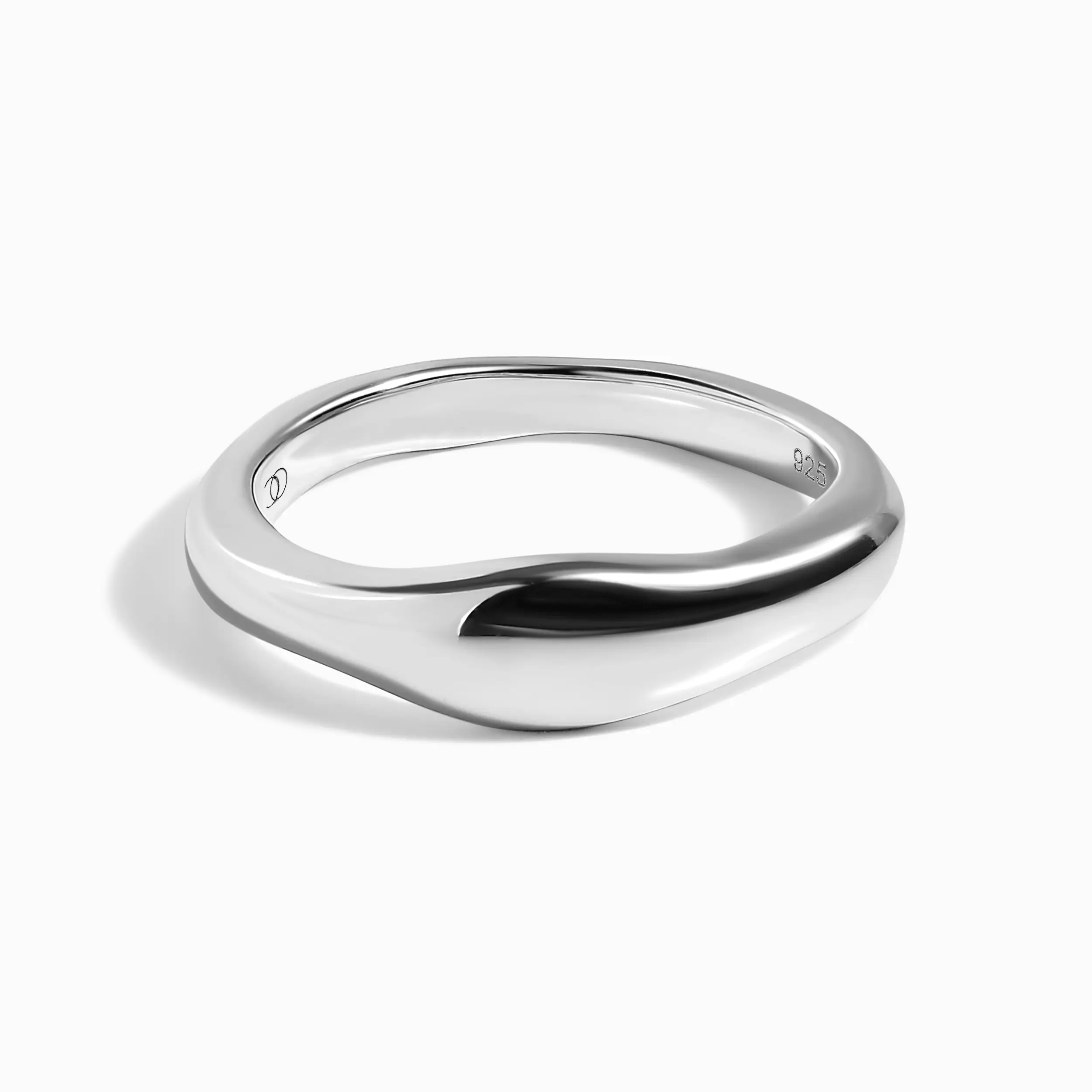 Pinky Ring - Signet Onde