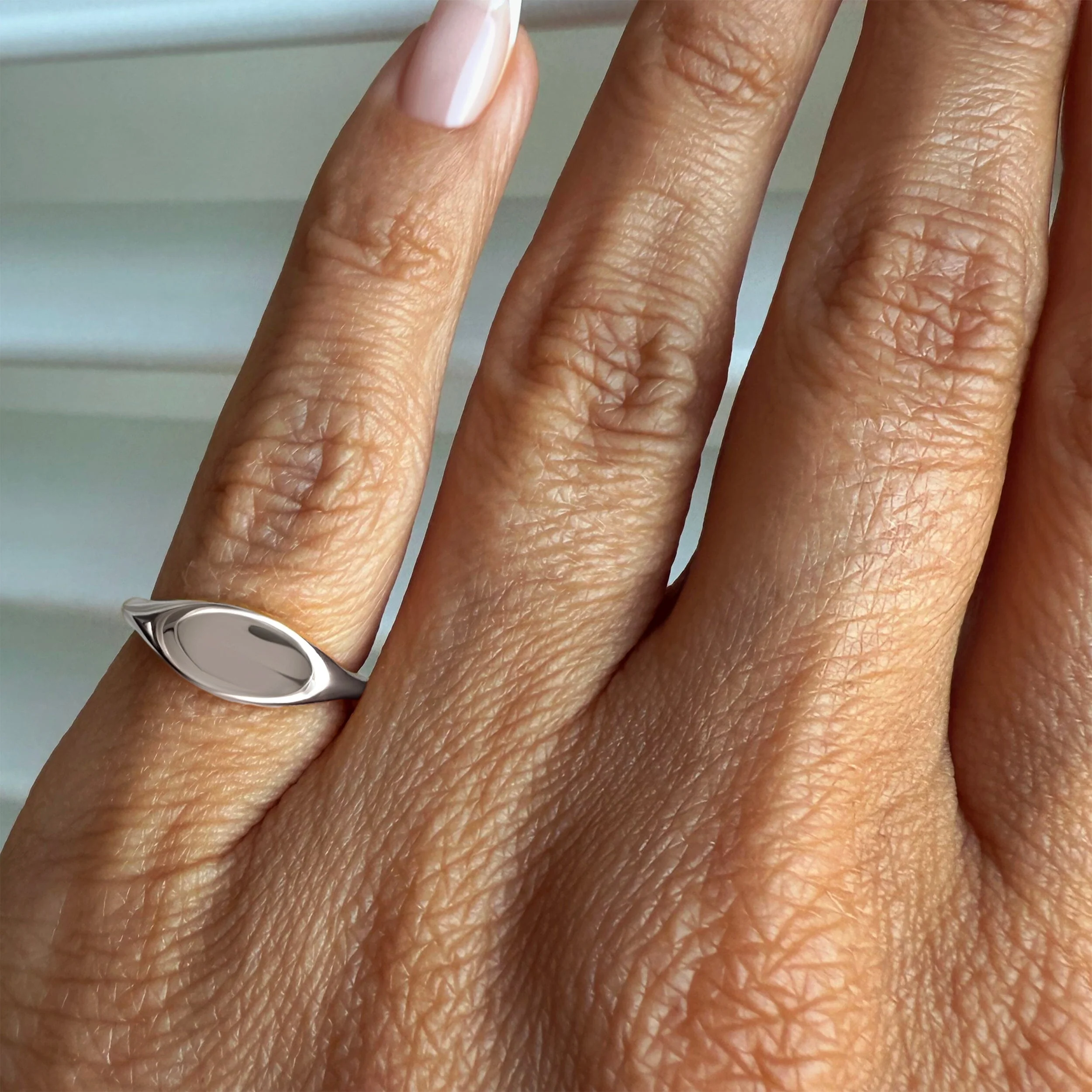 Pinky Ring - Signet Plain - Image 2
