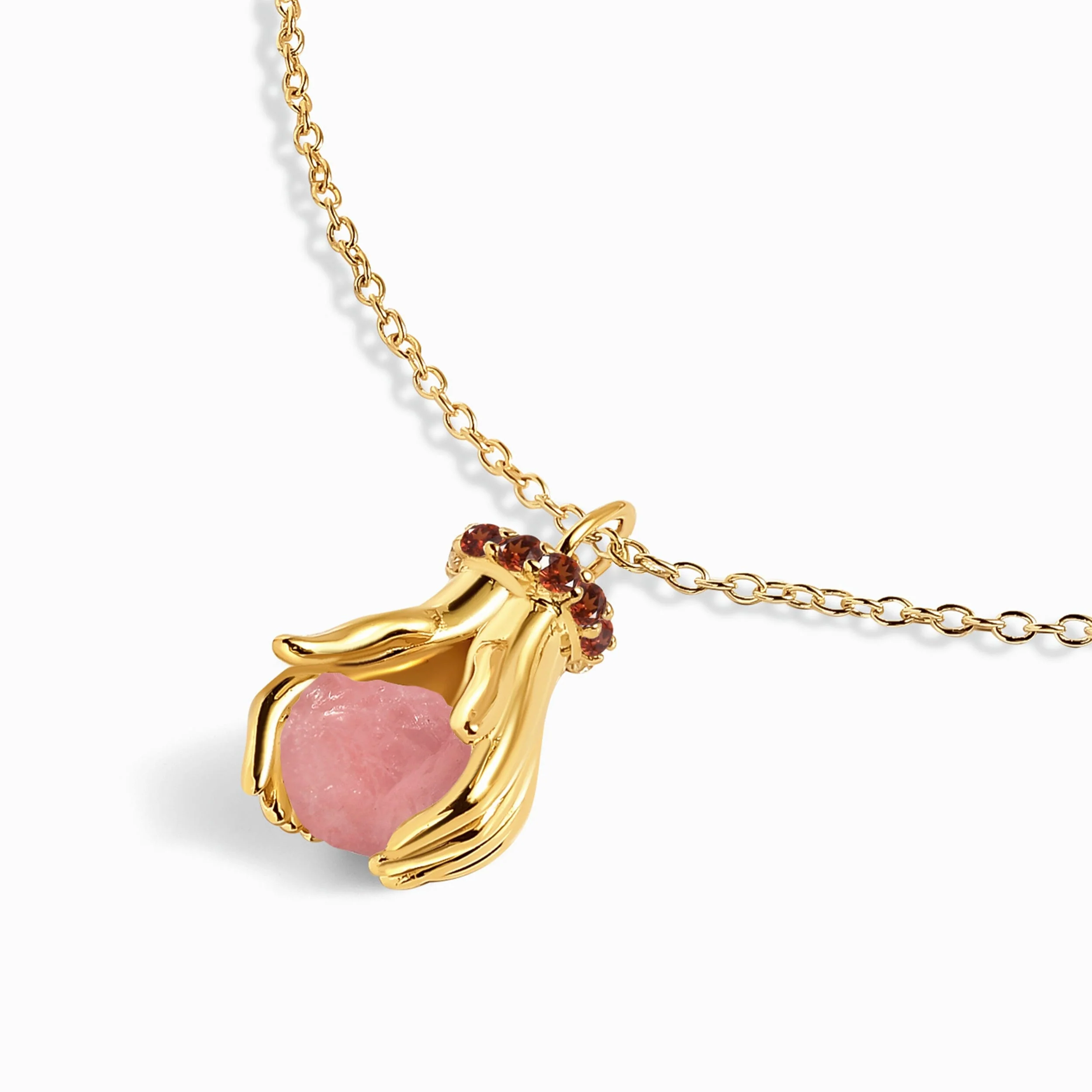 Rose Quartz Garnet - Hold The Energy - Passion - Image 7