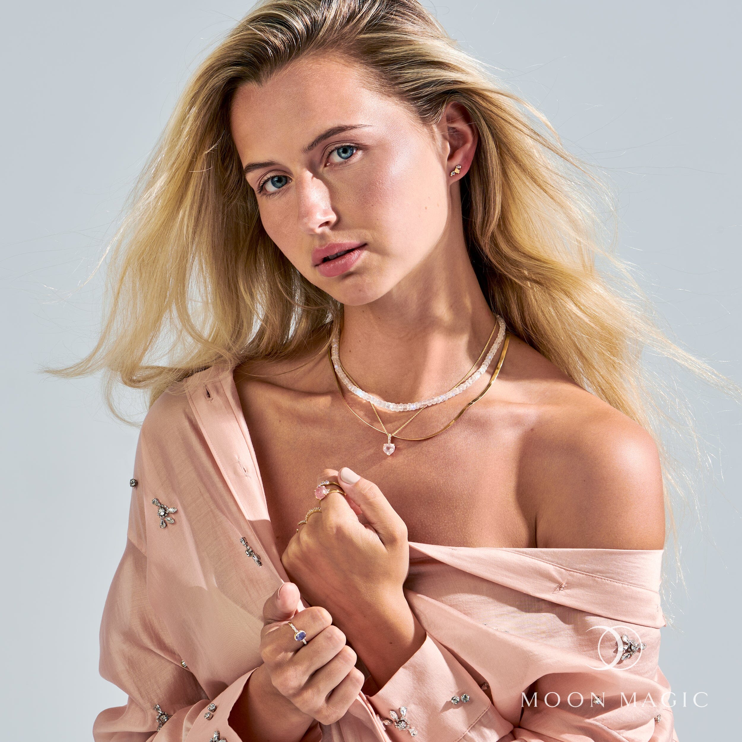 Rose Quartz Necklace - By Your Side - Image 14