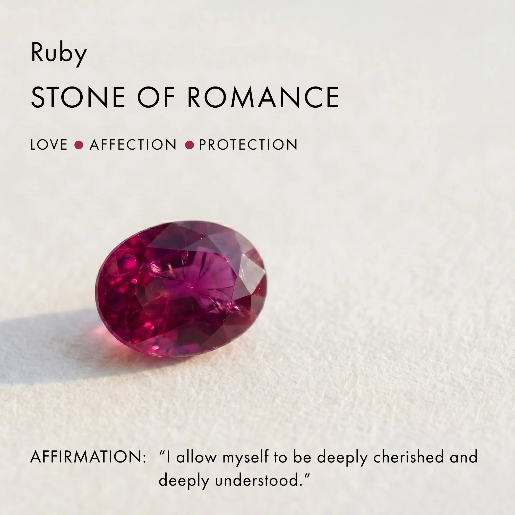 Adjustable Ruby Garnet Ring - Evolve - Image 7