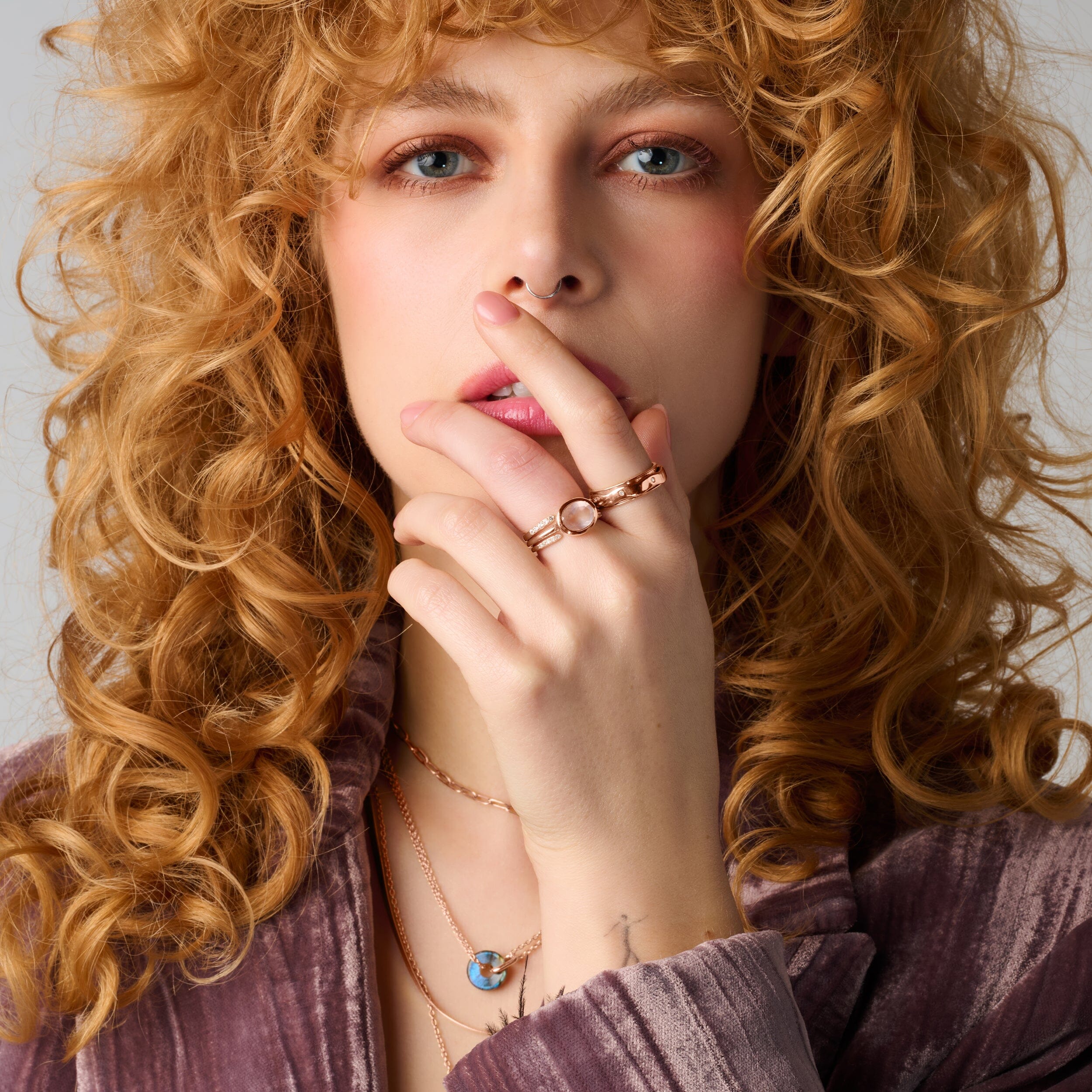 Rose Quartz Skin Touch Ring - Feel the Love - Image 14