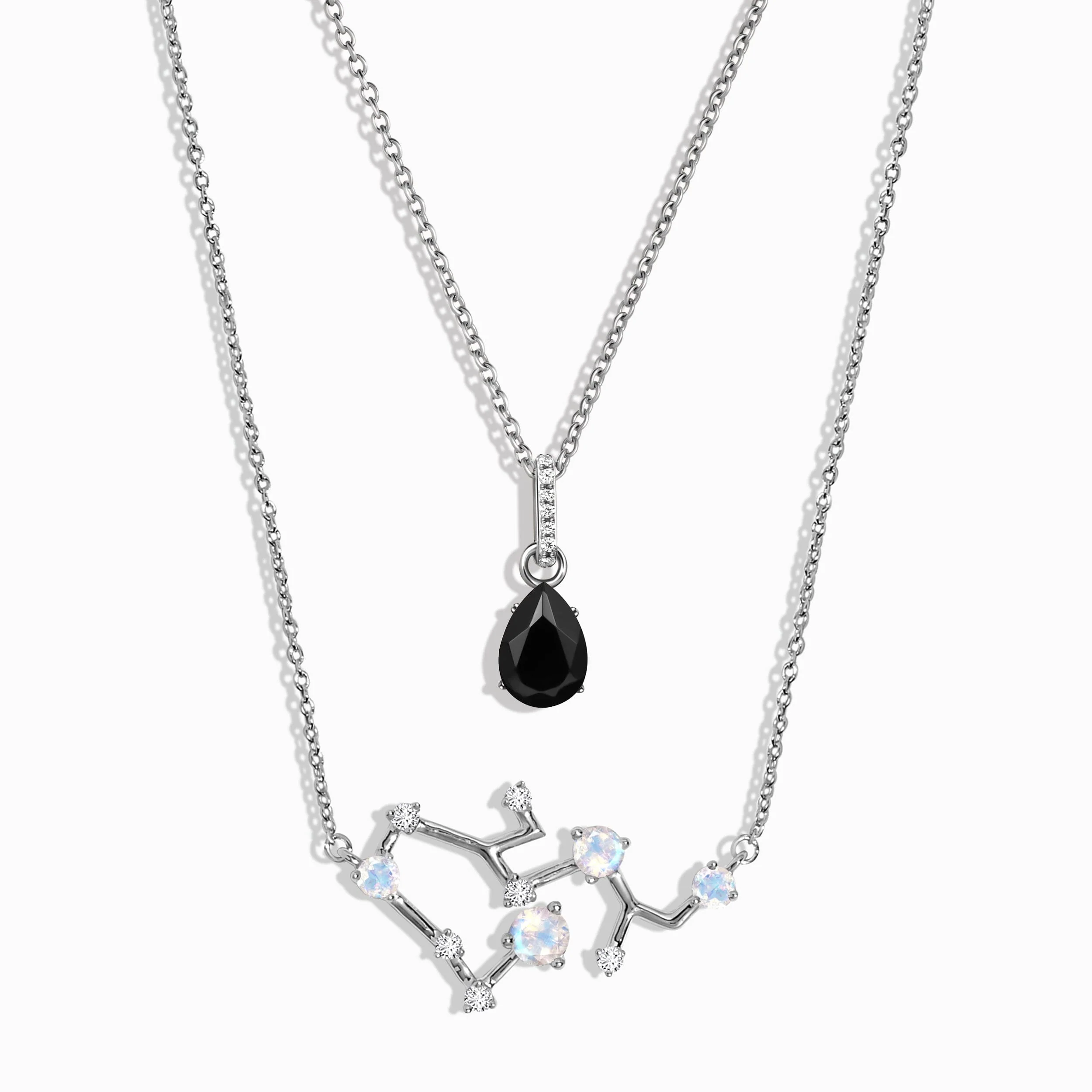 Sagittarius Zodiac & December Birthstone Necklaces