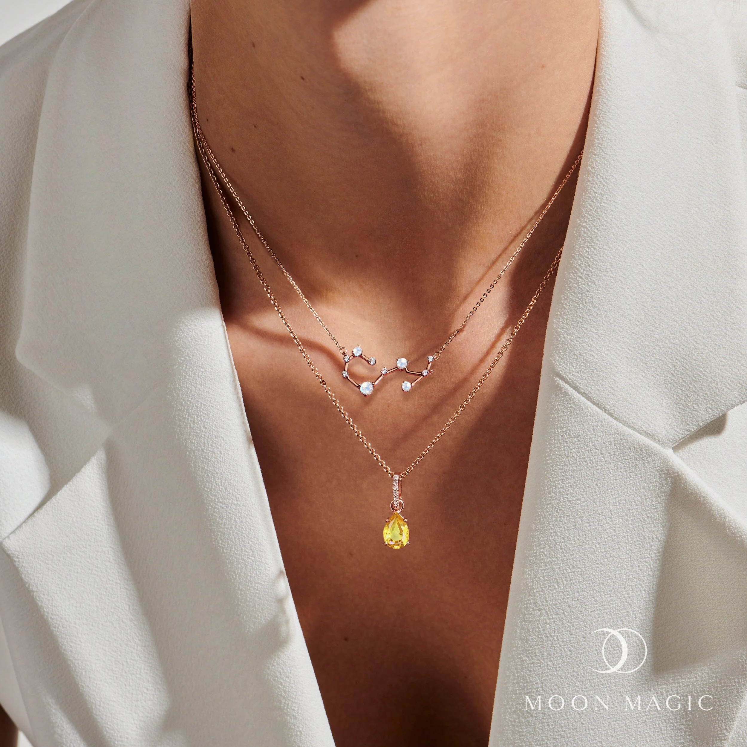 Scorpio Zodiac & November Birthstone Necklaces - Image 7