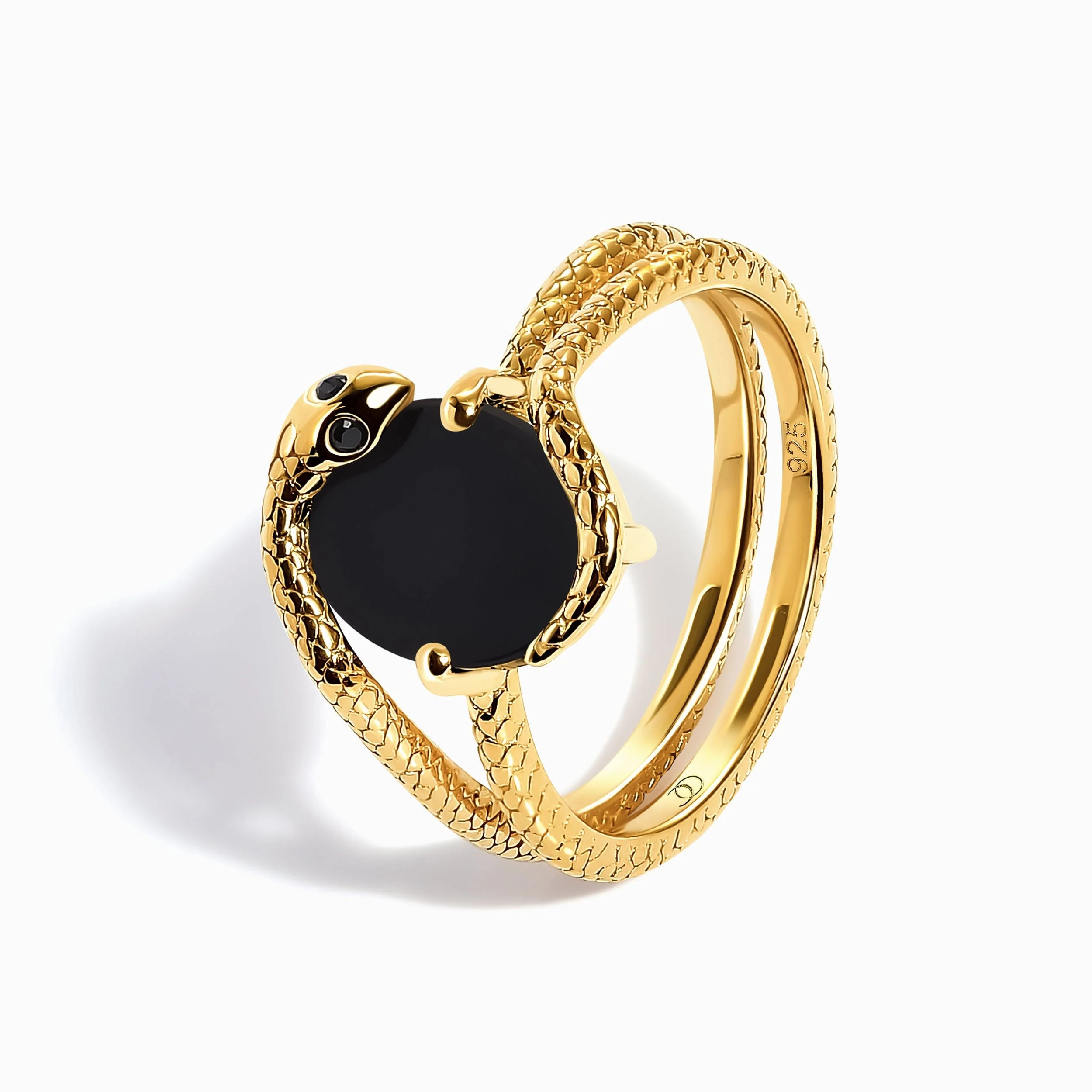 Serpent of Release Ring & Twinkling Band - Image 11