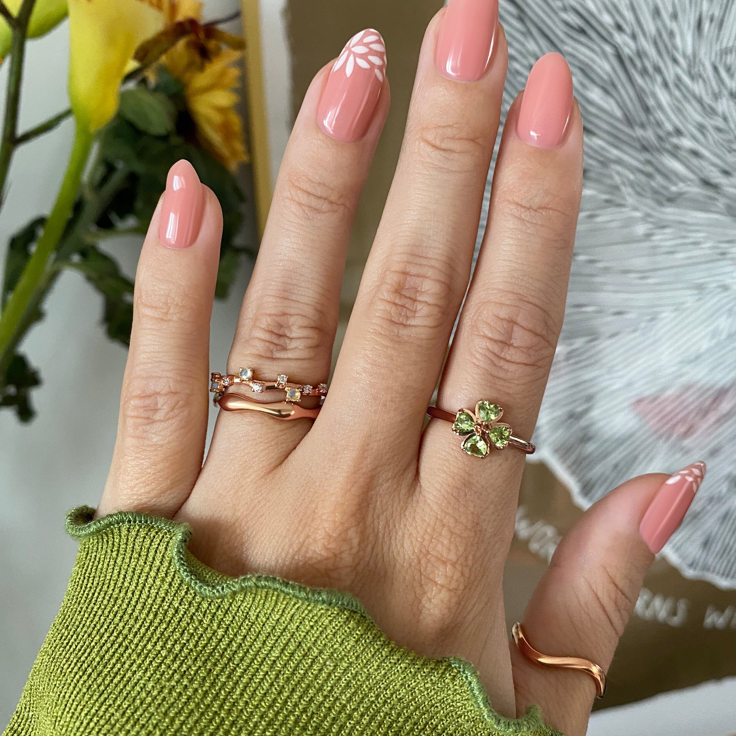 Shamrock Ring - Peridot - Image 15